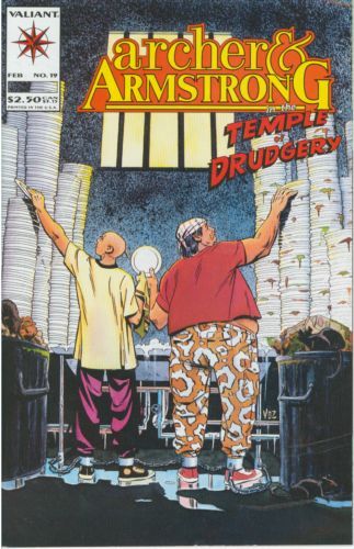 Archer & Armstrong, Vol. 1 Prisoners of the Macrobiotic Cult |  Issue#19 | Year:1993 | Series:  | Pub: Valiant Entertainment |