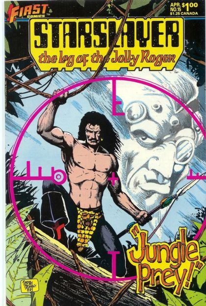 Starslayer, Vol. 1 Prey |  Issue#15 | Year:1984 | Series: Starslayer | Pub: First Comics