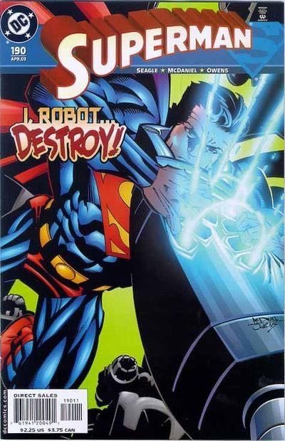 Superman, Vol. 2 Truth; Justice |  Issue#190A | Year:2003 | Series: Superman | Pub: DC Comics