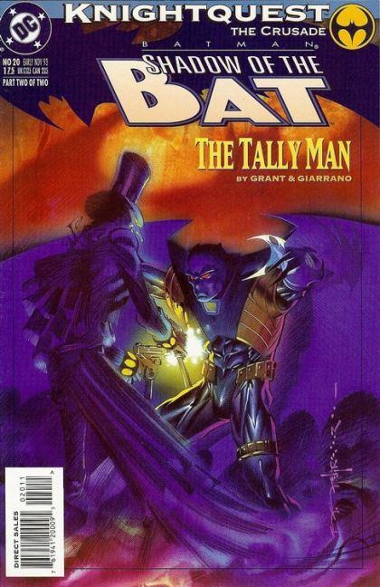 Batman: Shadow of the Bat Knightquest: The Crusade - The Tally Man, Part 2 |  Issue#20A | Year:1993 | Series: Batman | Pub: DC Comics |