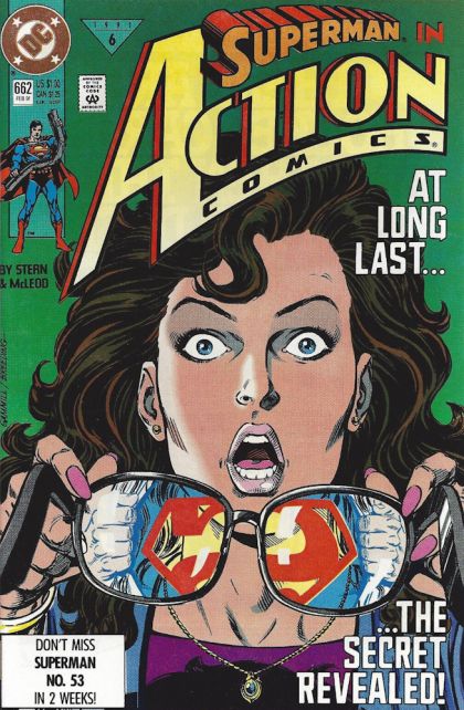 Action Comics, Vol. 1 Secrets in the Night |  Issue#662A | Year:1991 | Series:  | Pub: DC Comics