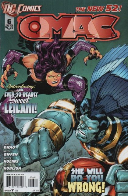 OMAC, Vol. 4 One More Amorous Conflict |  Issue#6 | Year:2012 | Series:  | Pub: DC Comics