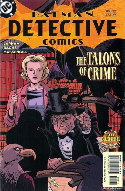 Detective Comics, Vol. 1 City of Crime, Part 3: The Horror Show / The Barker, Part 3 |  Issue#803A | Year:2005 | Series: Detective Comics | Pub: DC Comics