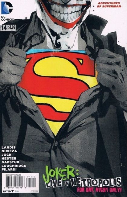 Adventures of Superman, Vol. 2 The Sound Of One Hand Clapping / ...The Coming Of Sugar And Spike--? |  Issue#14B | Year:2014 | Series: Superman | Pub: DC Comics | 2nd Printing