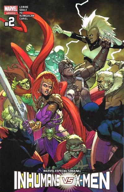 Inhumans vs. X-Men Inhumans vs X-Men  |  Issue#2A | Year:2017 | Series:  | Pub: Marvel Comics