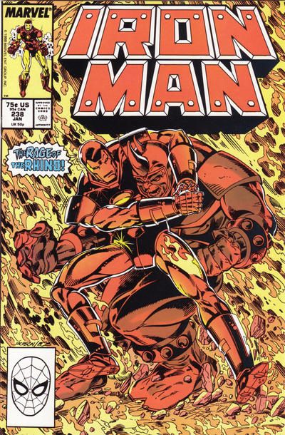Iron Man, Vol. 1 Two Live or Die in L.A. |  Issue#238A | Year:1988 | Series: Iron Man |