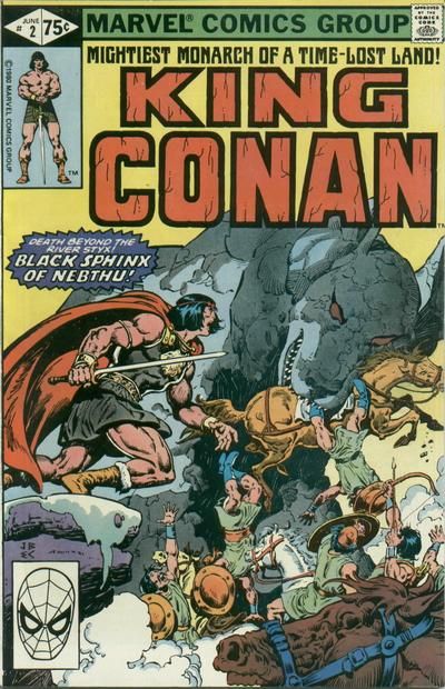 King Conan / Conan the King The Black Sphinx Of Nebthu |  Issue#2A | Year:1980 | Series: Conan | Pub: Marvel Comics