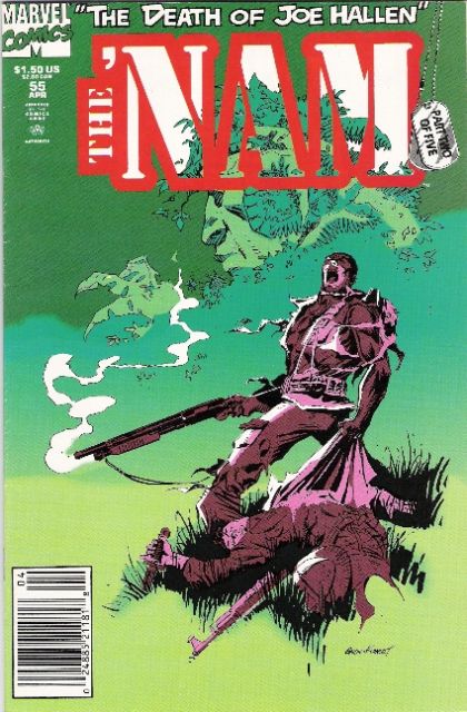 The 'Nam The Death of Joe Hallen, Part 2: The Sticks |  Issue#55 | Year:1991 | Series:  |
