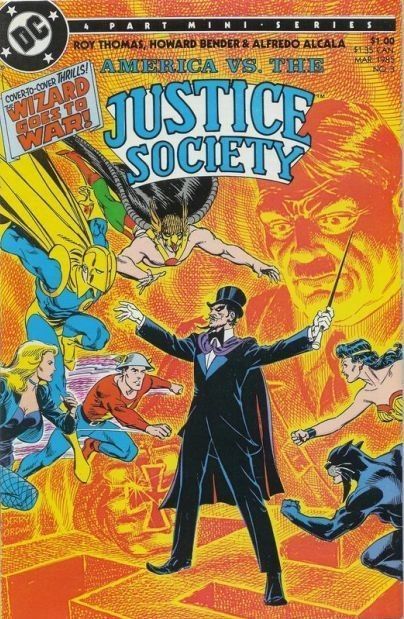 America vs. the Justice Society Hostile Witness |  Issue#3 | Year:1984 | Series: JSA |