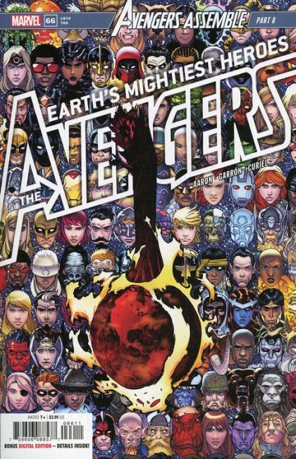 Avengers, Vol. 8 Avengers Assemble - Part Eight |  Issue#66A | Year:2023 | Series: Avengers | Pub: Marvel Comics | Regular Javier Garron Cover