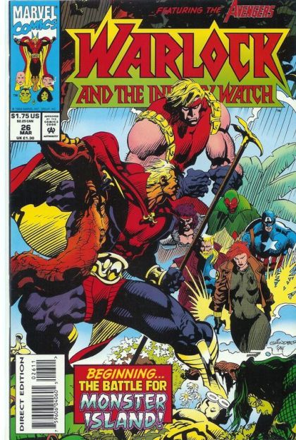 Warlock and the Infinity Watch Unlocking The Past |  Issue#26 | Year:1994 | Series: Warlock | Pub: Marvel Comics |