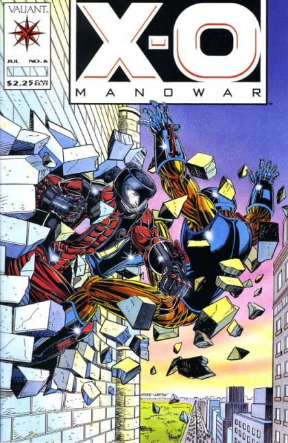 X-O Manowar, Vol. 1 Power Play |  Issue#6 | Year:1992 | Series: X-O Manowar | Pub: Valiant Entertainment |