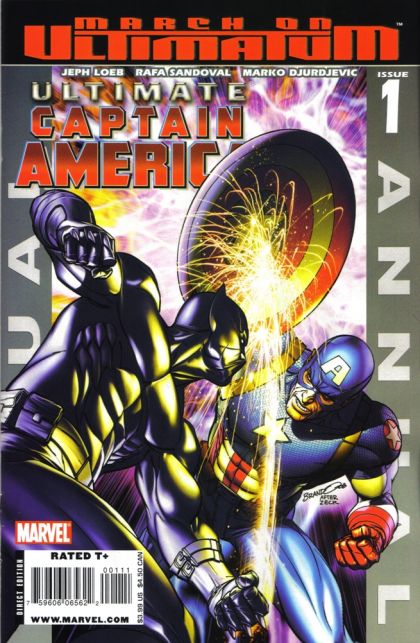 Ultimate Captain America Annual March On Ultimatum - Favorite Son: The Origin of the Black Panther / Training Day |  Issue#1 | Year:2008 | Series:  | Pub: Marvel Comics