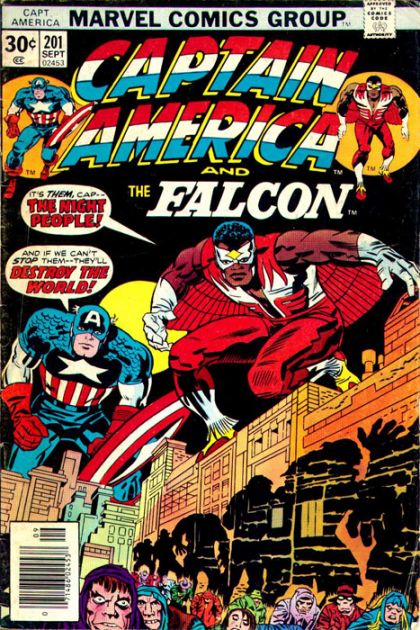 Captain America, Vol. 1 The Night People! |  Issue#201A | Year:1976 | Series: Captain America | Pub: Marvel Comics
