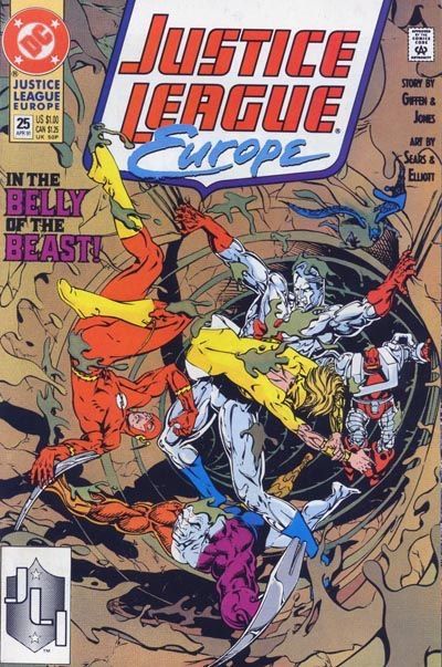 Justice League Europe / International Nightcrawlers! |  Issue#25A | Year:1991 | Series: JLA |