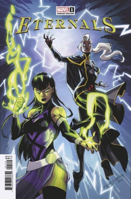 Eternals, Vol. 5  |  Issue#1P | Year:2021 | Series:  | Pub: Marvel Comics | Variant Khary Randolph Cover