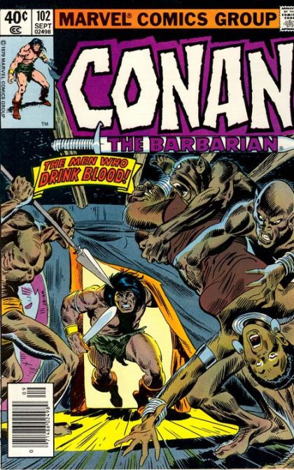 Conan the Barbarian, Vol. 1 The Men Who Drink Blood! |  Issue#102B | Year:1979 | Series: Conan |