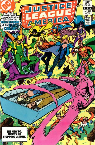 Justice League of America, Vol. 1 Crisis In The Thunderbolt Dimension!, The Doppleganger Gambit |  Issue#220A | Year:1983 | Series: Justice League | Direct Edition