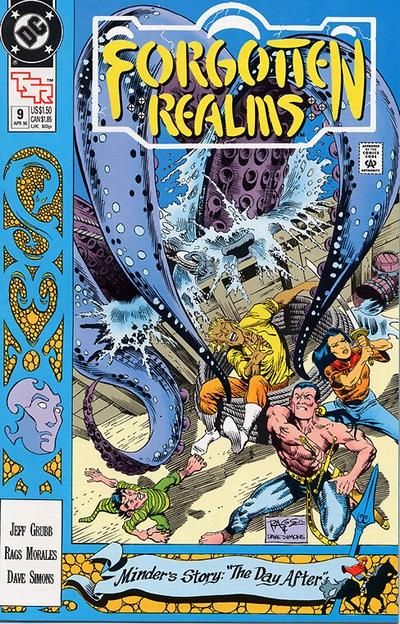 Forgotten Realms (DC Comics and TSR, Inc.) Minder's Story: The Day After |  Issue#9A | Year:1990 | Series: Forgotten Realms | and TSR, Inc.