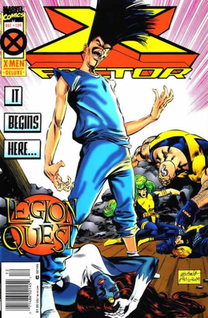 X-Factor, Vol. 1 Legion Quest - The Waking |  Issue#109B | Year:1994 | Series: X-Factor | Pub: Marvel Comics | Deluxe Newsstand Edition