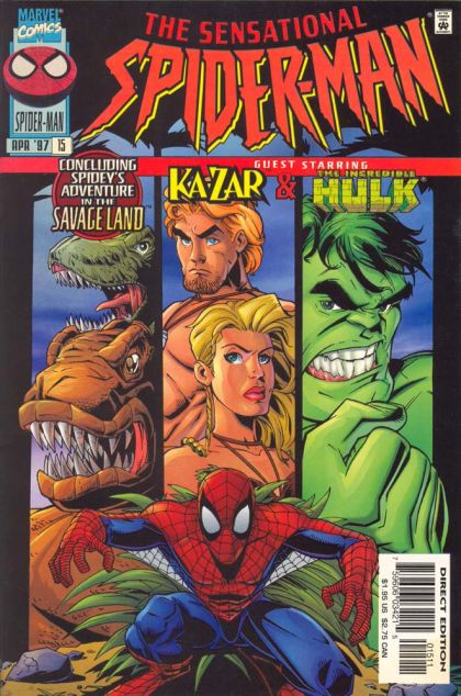 The Sensational Spider-Man, Vol. 1 Deluge, Part Three: Inundated |  Issue#15A | Year:1997 | Series: Spider-Man | Pub: Marvel Comics