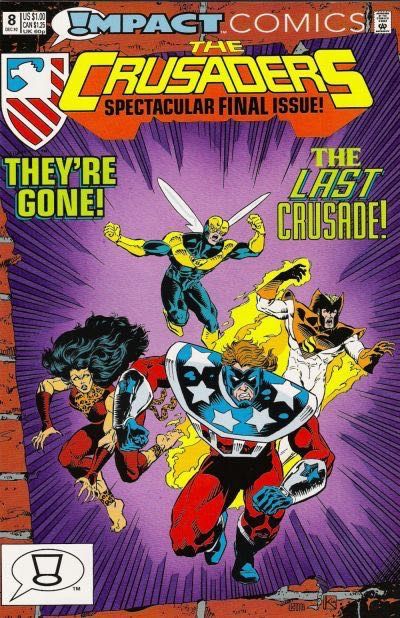 The Crusaders (DC Comics) Waiting Game |  Issue#8 | Year:1992 | Series: Crusaders | Pub: DC Comics