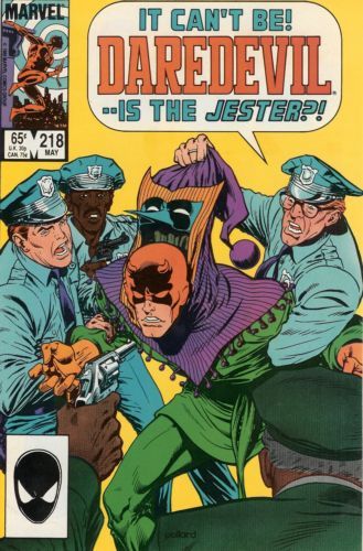 Daredevil, Vol. 1 All My Laurels You Have Riven Away... |  Issue#218A | Year:1985 | Series: Daredevil | Pub: Marvel Comics