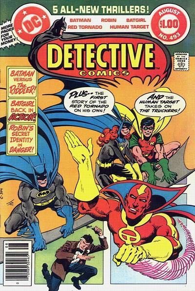 Detective Comics, Vol. 1 Riddles In The Dark / The Face of Humanity / The Man in Black Wears Green / The 18-Wheel War Contract / Flames of Fear |  Issue