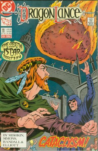 Dragonlance The Arena of Istar, Part 3: Cataclysm |  Issue#11A | Year:1989 | Series: Dragonlance | Pub: DC Comics |