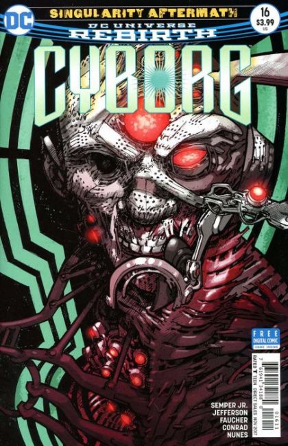 Cyborg, Vol. 2 Singularity Aftermath, Metal vs. Mettle |  Issue#16A | Year:2017 | Series:  | Pub: DC Comics