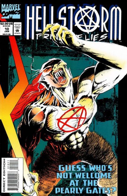 Hellstorm: Prince of Lies Incarnate, Book 1, Heaven's Gate |  Issue#10 | Year:1993 | Series: Hellstorm | Pub: Marvel Comics