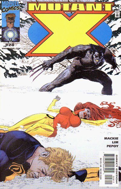 Mutant X The Hunted |  Issue#28A | Year:2000 | Series: X-Men | Pub: Marvel Comics