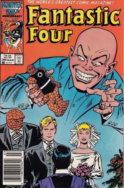 Fantastic Four, Vol. 1 Dearly Beloved... |  Issue#300B | Year:1987 | Series: Fantastic Four | Pub: Marvel Comics | Newsstand Edition