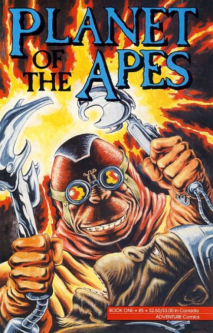 Planet of the Apes (Adventure) Loss |  Issue#5 | Year:1990 | Series: Planet of the Apes | Pub: Malibu Comics