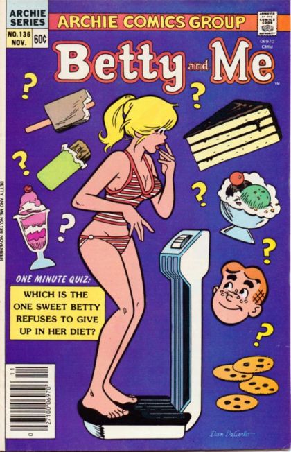 Betty and Me  |  Issue#136A | Year:1983 | Series:  | Pub: Archie Comic Publications