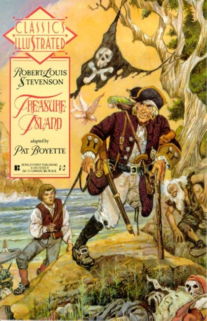 Classics Illustrated (First Comics 1990 - 1991) Treasure Island |  Issue#17 | Year:1991 | Series:  | Pub: First Comics