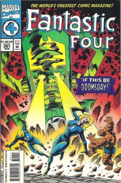 Fantastic Four, Vol. 1 If Death Be Our Destiny --! |  Issue#391A | Year:1994 | Series: Fantastic Four | Pub: Marvel Comics |