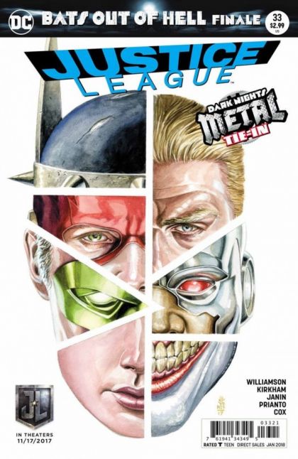 Justice League, Vol. 2 Dark Nights: Metal - Bats Out of Hell, Finale |  Issue#33B | Year:2017 | Series: Justice League | Pub: DC Comics