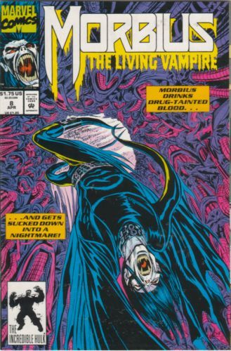 Morbius: The Living Vampire, Vol. 1 The Algebra of Need |  Issue#8A | Year:1993 | Series: Midnight Sons | Pub: Marvel Comics