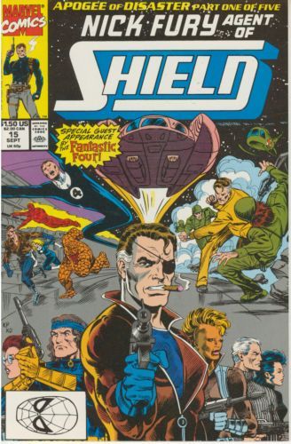 Nick Fury Agent of Shield, Vol. 4 Apogee of Disaster, Part 1 |  Issue#15 | Year:1990 | Series: Nick Fury - Agent of S.H.I.E.L.D. | Pub: Marvel Comics |