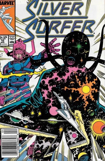 Silver Surfer, Vol. 3 Space is... Eternity! |  Issue#10B | Year:1988 | Series: Silver Surfer | Pub: Marvel Comics