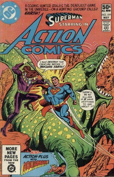 Action Comics, Vol. 1 Where the Space Winds Blow! / Family Plot! |  Issue#519A | Year:1981 | Series:  |