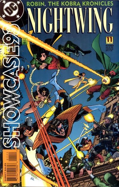 Showcase '93 Kobra Kronicles, Raptors / I'm on an Island / Wonder Woman and the Last Hope |  Issue#11A | Year:1993 | Series: Showcase | Pub: DC Comics |