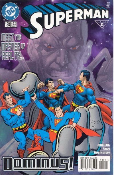 Superman, Vol. 2 Dominus |  Issue#138A | Year:1998 | Series: Superman |