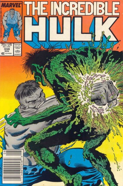 The Incredible Hulk  |  Issue#334B | Year:1987 | Series: Hulk | Pub: Marvel Comics | Newsstand Edition