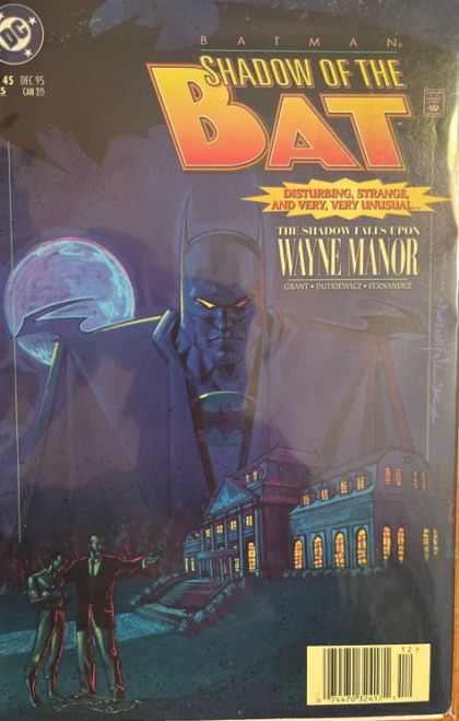 Batman: Shadow of the Bat Wayne Manor, Anatomy Of A Murder |  Issue#45B | Year:1995 | Series: Batman | Pub: DC Comics