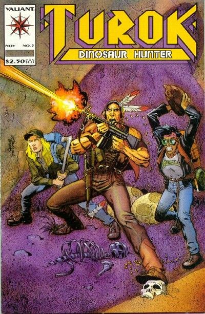 Turok: Dinosaur Hunter, Vol. 1 Shades of Yesterday, Part 2: Fear No Evil |  Issue#5 | Year:1993 | Series:  | Pub: Valiant Entertainment