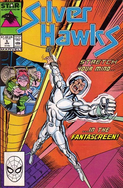 Silver Hawks Fantascreen |  Issue#5A | Year:1988 | Series: Silver Hawks |