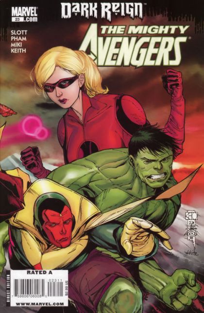 Mighty Avengers, Vol. 1 Dark Reign - Earth's Mightiest, Part 3: Three Words |  Issue#23A | Year:2009 | Series: Avengers | Pub: Marvel Comics