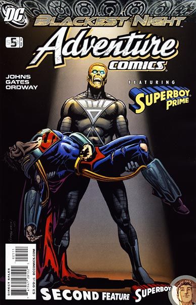 Adventure Comics, Vol. 3 Blackest Night - He Primed Me, Part 2: Flame War / The Boy Of Steel, Part 4 |  Issue#5A (508) | Year:2009 | Series:  | Pub: DC Comics